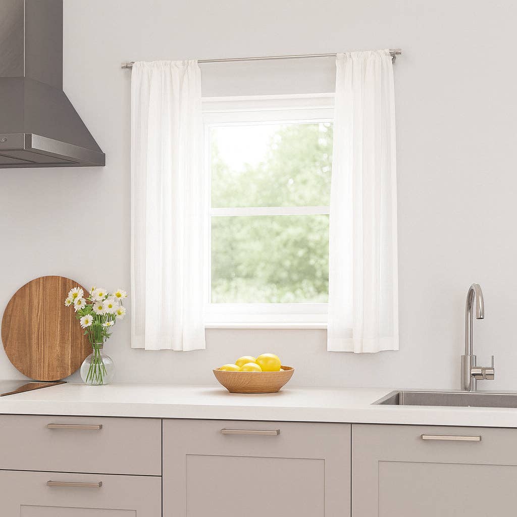 Rinkit Ltd - Wholesale Curtain Rod - Extendable Metal Curtain Pole Kit - 83 to 120cm8