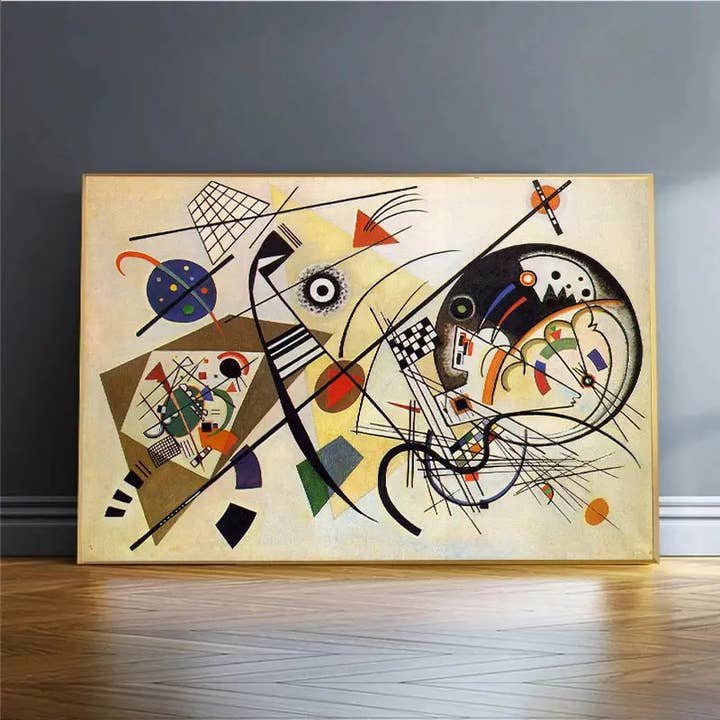 Abstract Canvas Painting – Modern Wall Art for Living Room, Bedroom, Office (No Frame) for wholesale by Huis Van Merken