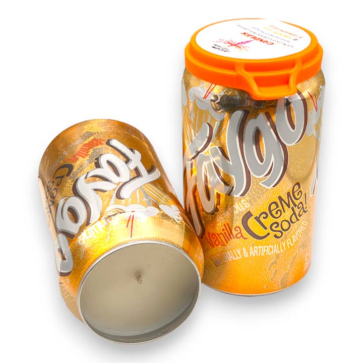 Nefer Designer Candles & Home Decor - Venta al por mayor Velas en tarros - Vela de soja Faygo Creme Soda Pop