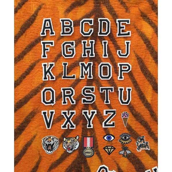 PATCHYTIGER - Wholesale Denim Jacket - Kids - Kids Custom Shearling Denim Jacket- Classic Tiger5