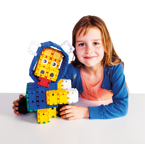 CLICS NV - Wholesale Building Set - Kids - Clics Drum 10 in 1 - made from recycled material4