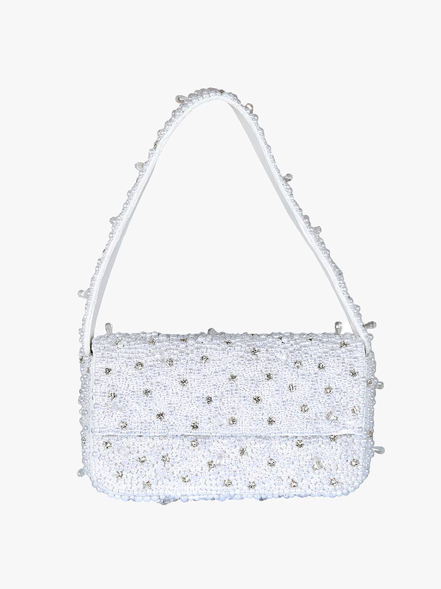 Jen & Co. - Wholesale Shoulder Bag - Women's - M2477 Tana Beaded Shoulder Bag5