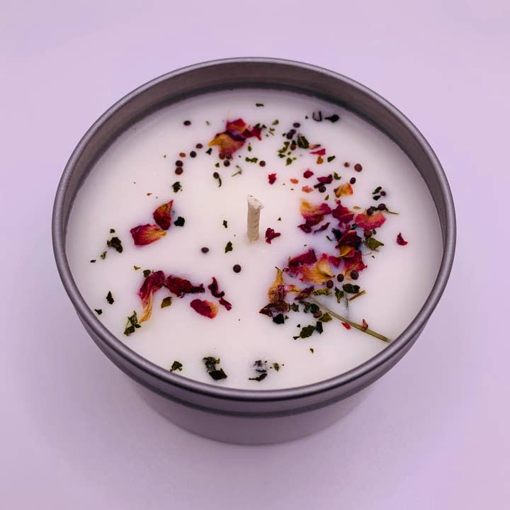 Bet's Bars - Wholesale Travel Candles - Botanical Sprinkled Soy Wax Candles13