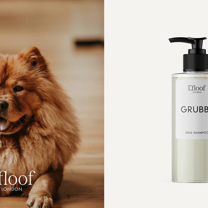 L'floof - Wholesale Pet Shampoo - Dog - Natural Dog Shampoo - Peppermint/Eucalyptus - 300ml L'floof
