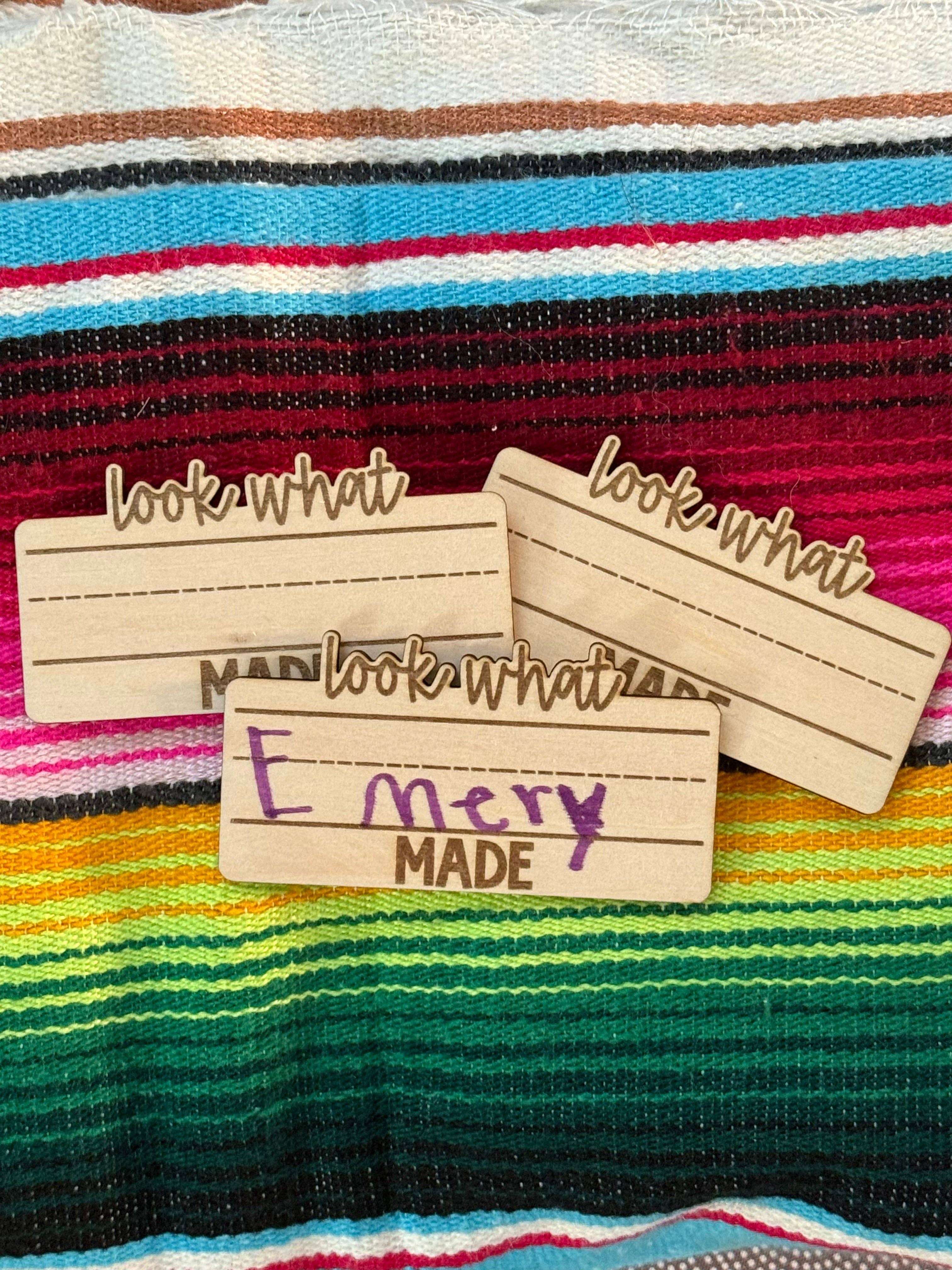 Retro Ranch Creations Wholesale - Wholesale Magnet - Write In- Look What I Made Magnet1