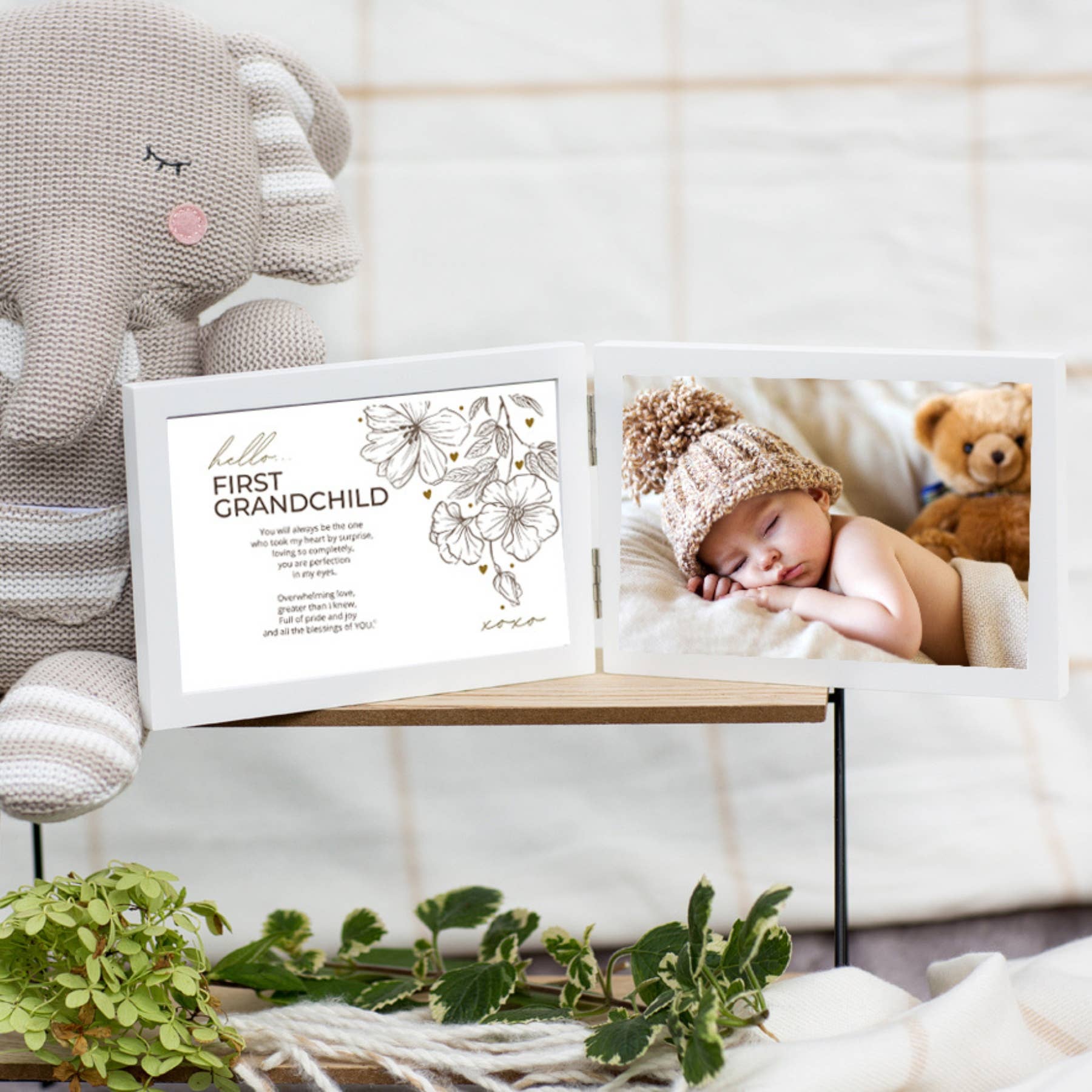 The Grandparent Gift Co. Inc. - Wholesale Picture Frame - Kids & Baby - First Grandchild Photo Frame For New Grandparents 4x6 3131-F6