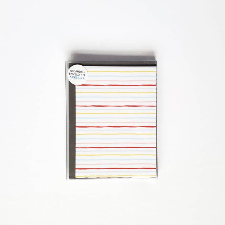 Lucky Dog Design Co. - Wholesale Stationery/Notecard Set - On Repeat Mini Card Set (Set of 10)3