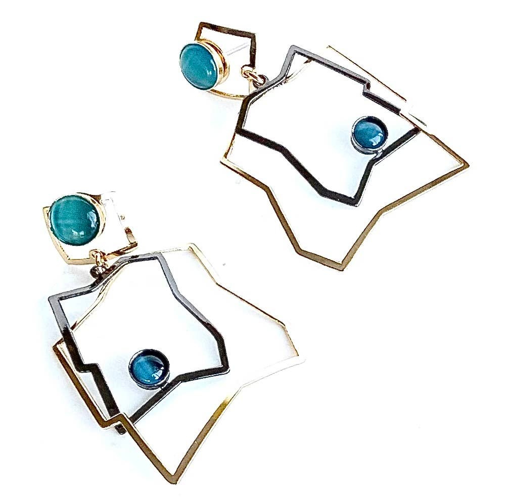 Christophe Poly / Crono Design - Wholesale Dangle Earrings - EARRINGS (Z) - Large Earrings7