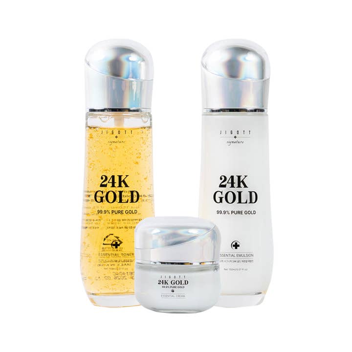 Signature 24K Gold Essential Skin Care 3Set for wholesale by Kurious Mall