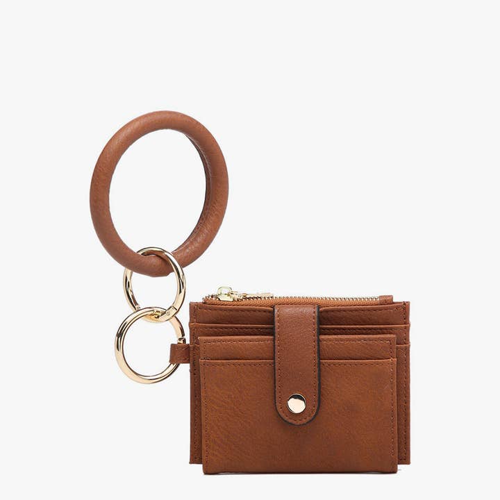 Jen & Co. - Wholesale Wallet - Women's - WL1904RG Sammie Mini Snap Wallet w/ Ring