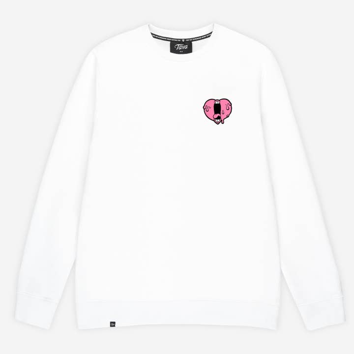 Fleece Creck Neck Sweatshirt for wholesale by Tava