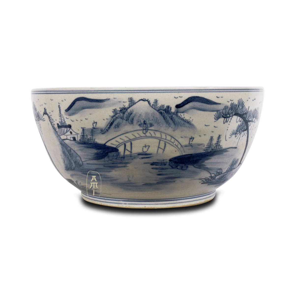 Asian Mix Interior - Wholesale Decorative Plate/Dish/Bowl - big landscape bowl3