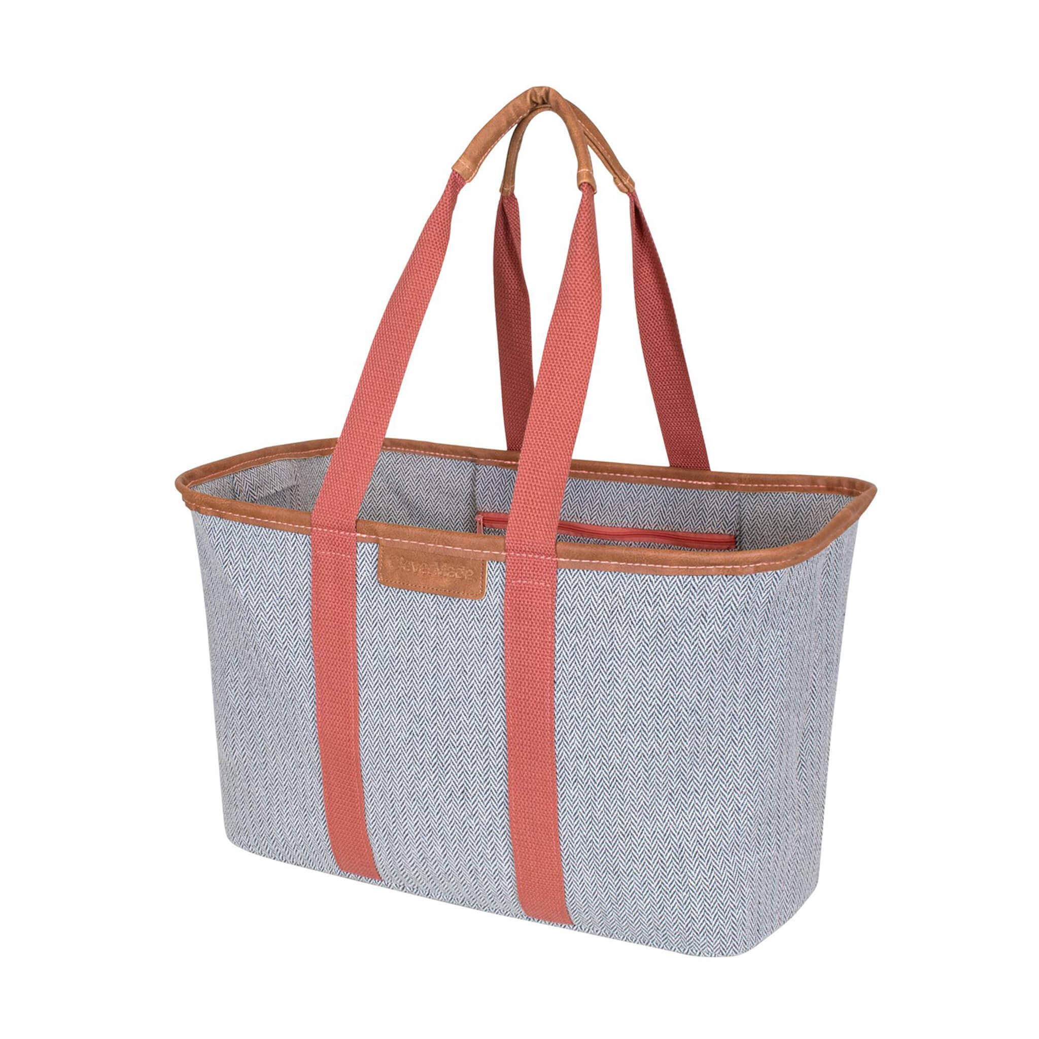 CleverMade - Wholesale Tote Bag - Women's - Collapsible LUXE Tote2