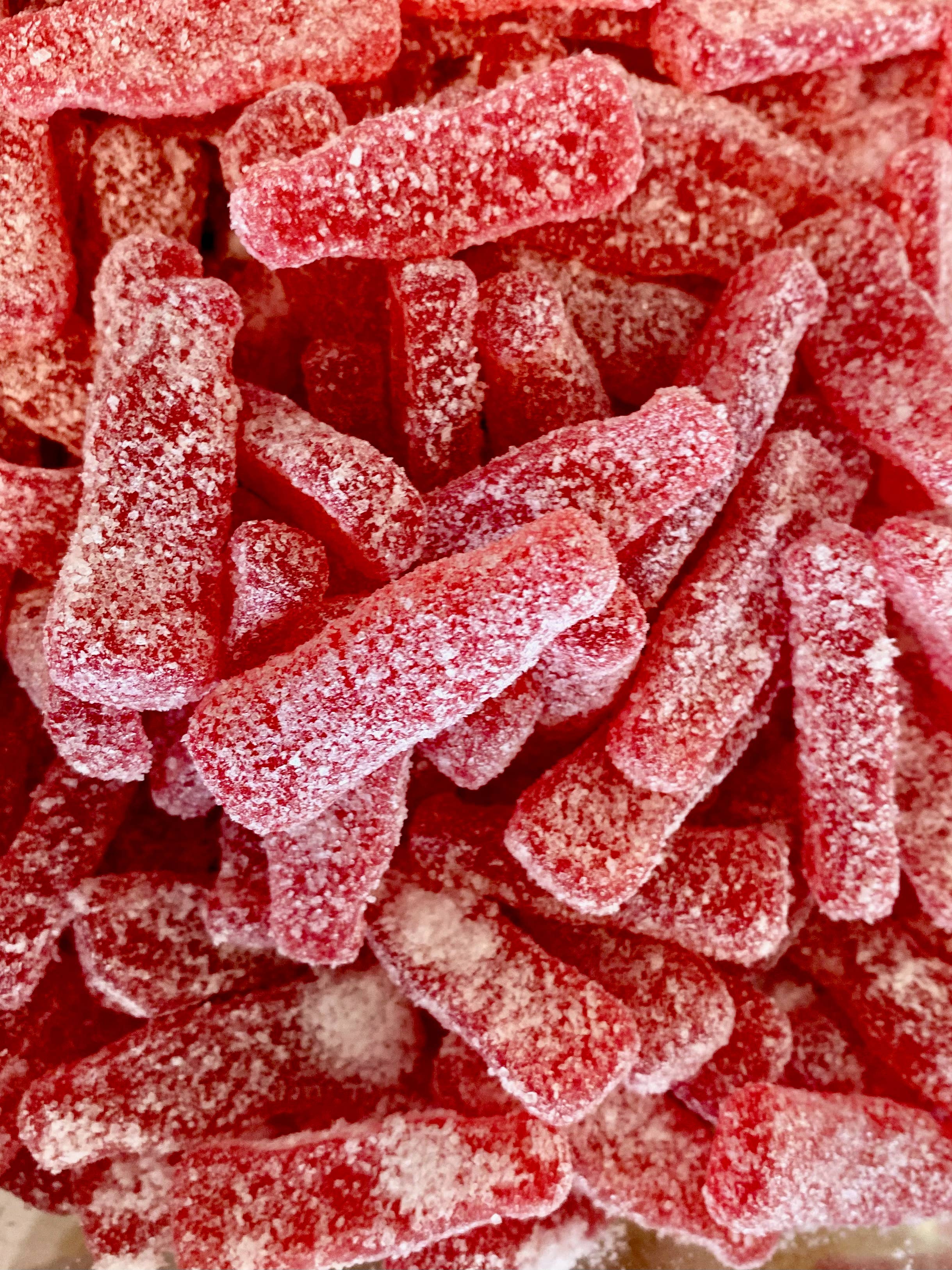 Nantasket Sweets By Swedes - Wholesale Gummy - Super Sour Raspberry Pucker Swedish GLUTEN FREE 1 Ib1