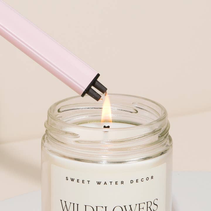 Sweet Water Decor - Wholesale Lighter - Blush Pink Rechargeable Electric Lighter - Home Decor & Gift