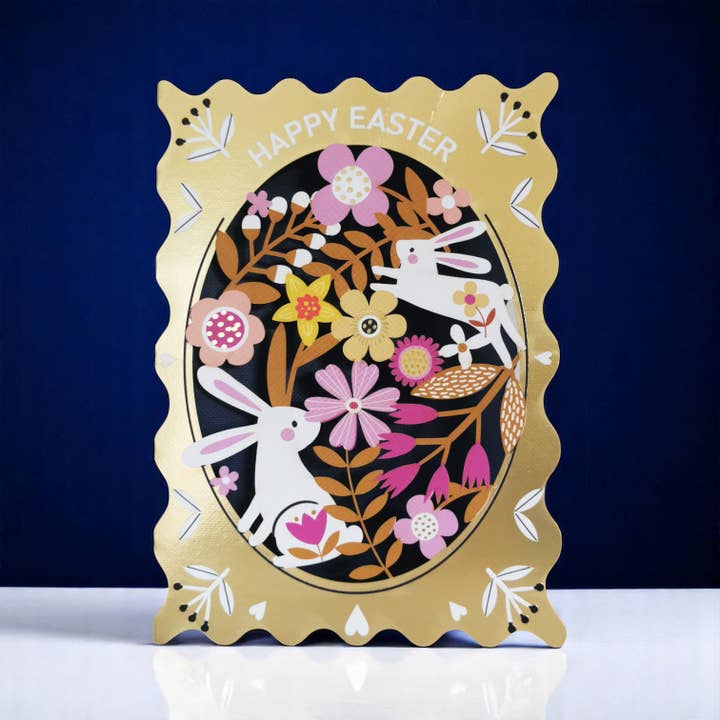 EST016- Vrolijk Pasen (6 kaarten) voor wholesale door Alljoy Design