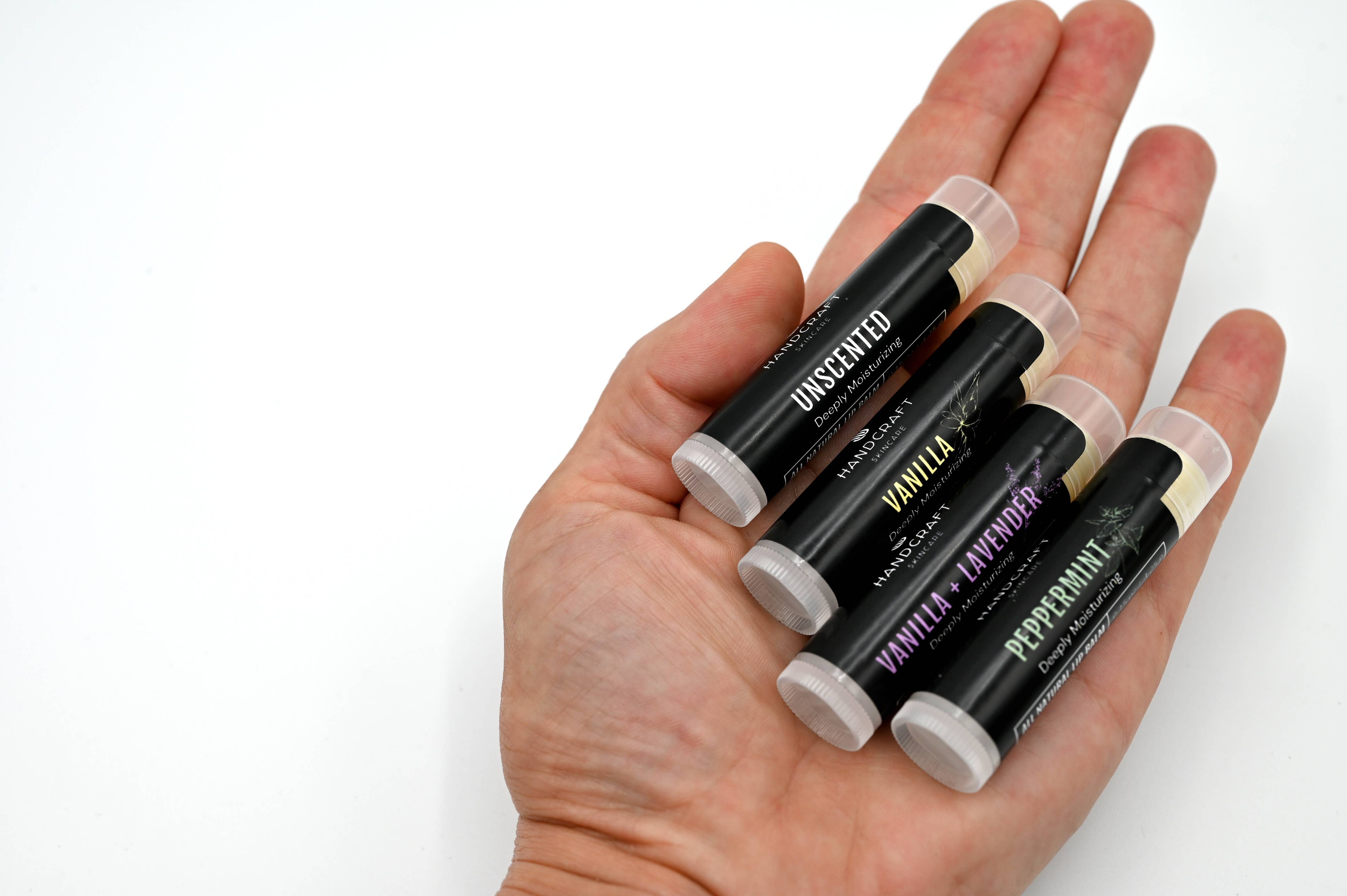 HandCraft Skincare - Wholesale Lip Balm - Vanilla + Lavender Lip Balm8