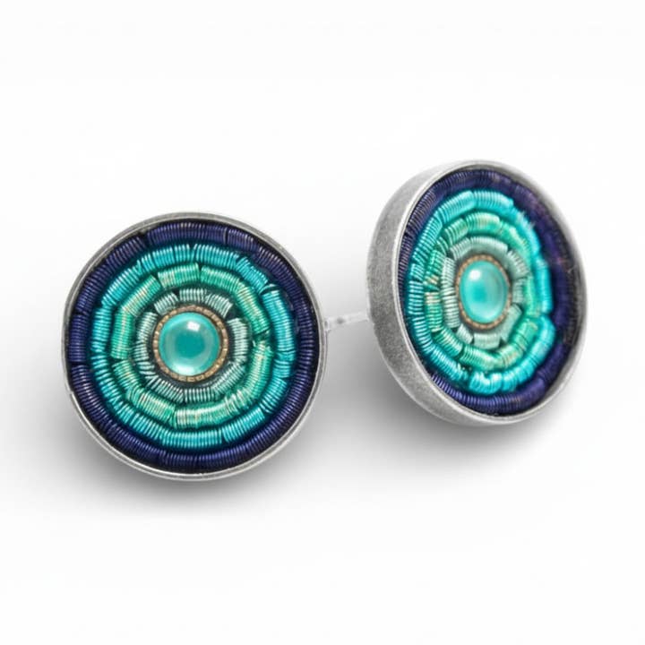 Orecchini antichi India 04 colorati per la vendita all'ingrosso da parte di Sergio Engel jewellery