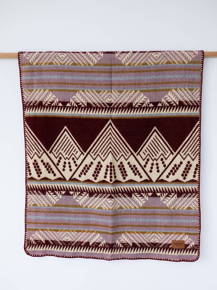 Mountain Baby Blanket - Enchanted for wholesale by Heartprint Threads