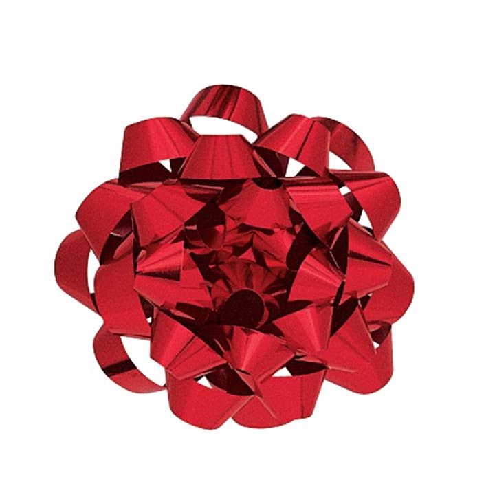 The Gift Wrap Company - Wholesale Bow - Gift Wrapping - 4.5" Metallic Confetti Bows1