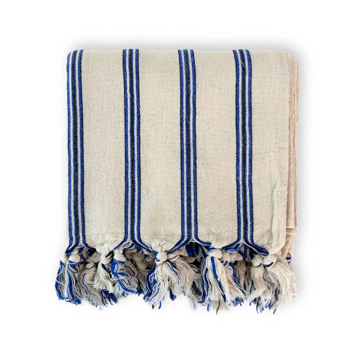 Striped Turkish Towel, Cotton Peshtemal Hammam Towel STR03 for wholesale by Buld&Co.