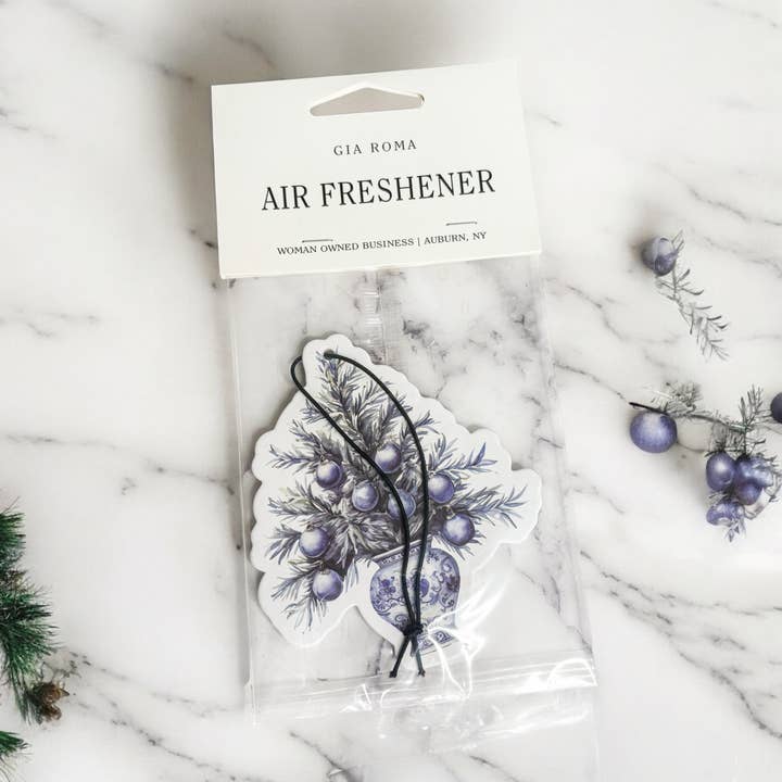 Gia Roma - Wholesale Christmas Decoration - Blue Christmas Accents + Air Freshener, Holiday Freshie28