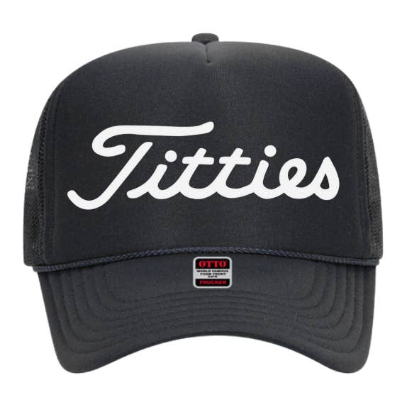 Fancy Fanny - Wholesale Trucker Hat - Unisex - Funny Trucker Hat, Golf Hat, Titties Hat