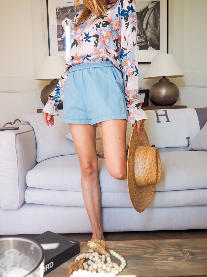 Pantaloncini Gabriel in denim per la vendita all'ingrosso da parte di SWEETIES