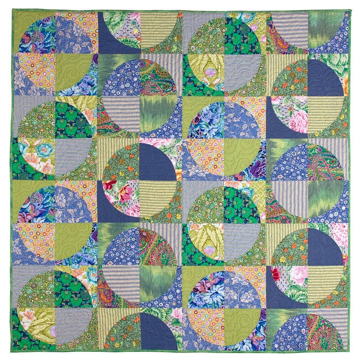 emma jean jansen - Wholesale Craft Tool - • Wholesale - Drunkard's Path Template Set 8.5"