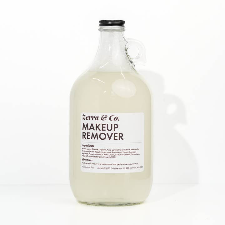 Démaquillant en vrac pour la vente par Zerra & Co.