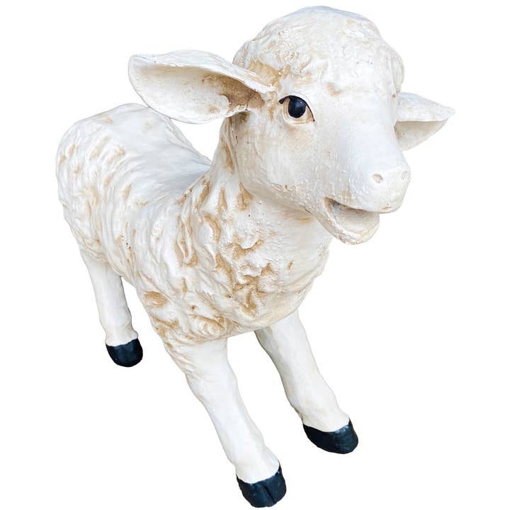 Santa’s Workshop Inc. - Wholesale Nativity Scene Decor - 12 Piece Outdoor Nativity Set with Solid Wood Creche36