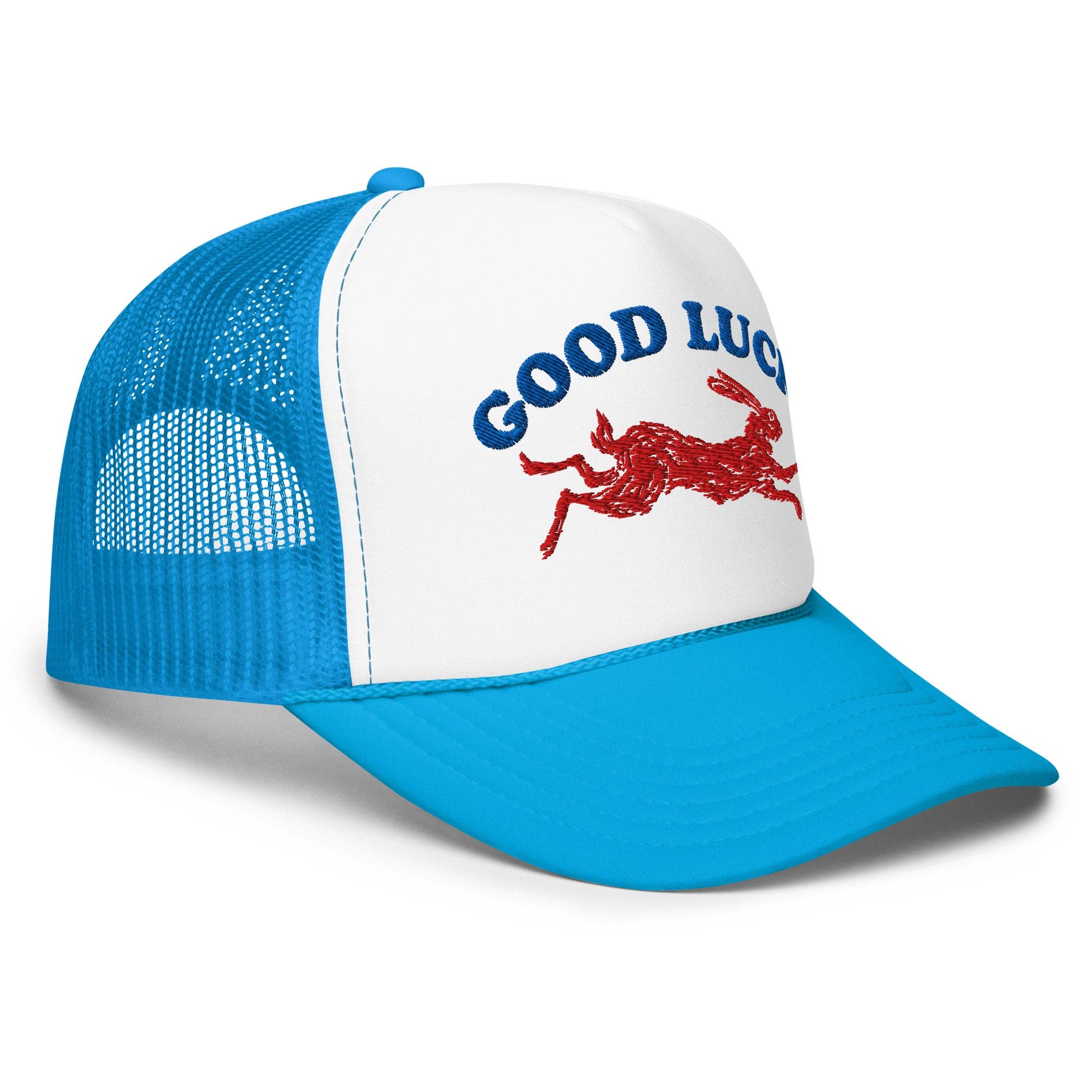 KILLER RETRO - Wholesale Trucker Hat - Unisex - Good Luck Embroidered Foam Trucker Hat13