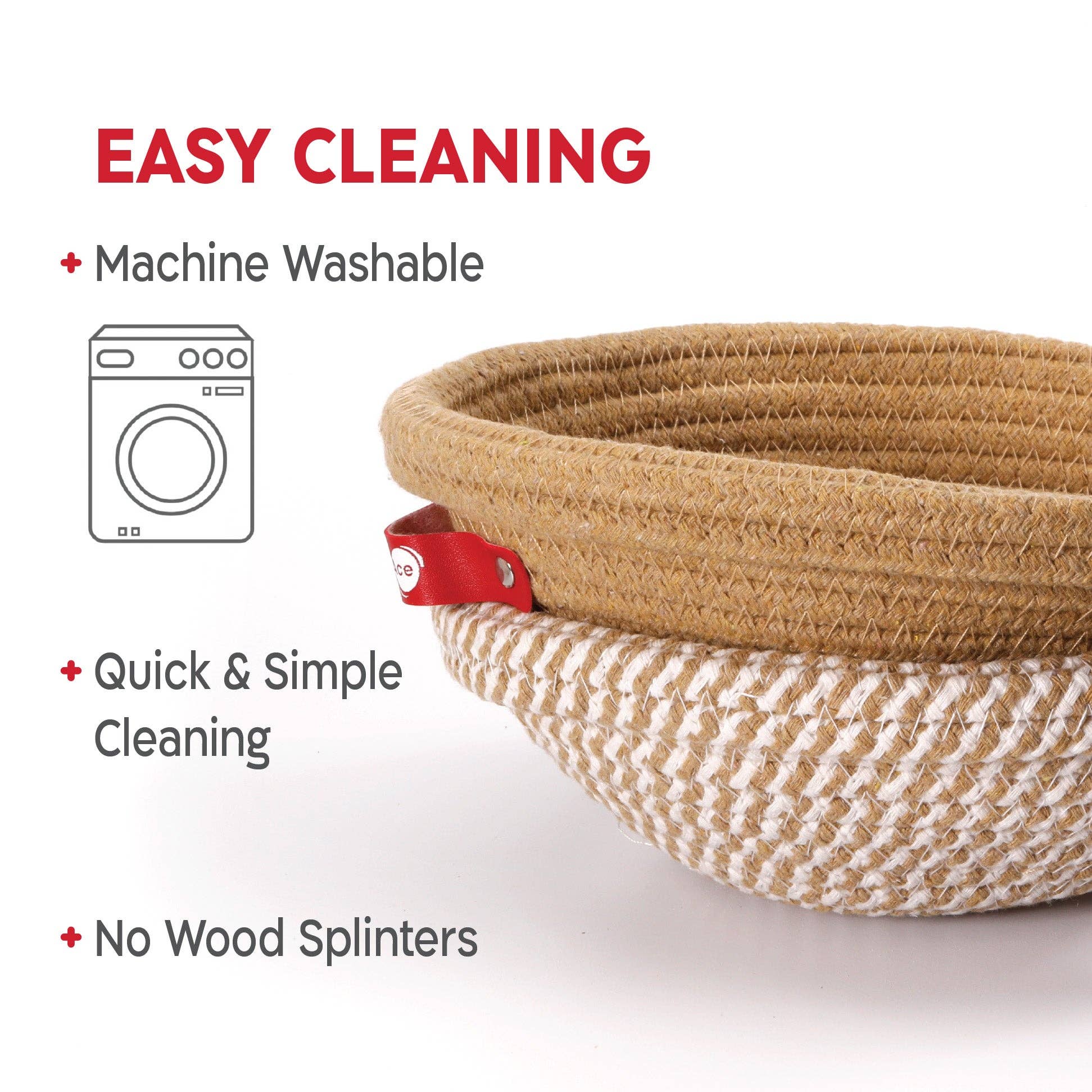KneadAce – Großhandel Brotbacktopf – KneadAce® Rundes Baumwollseil-Gärgarkorb-Set4