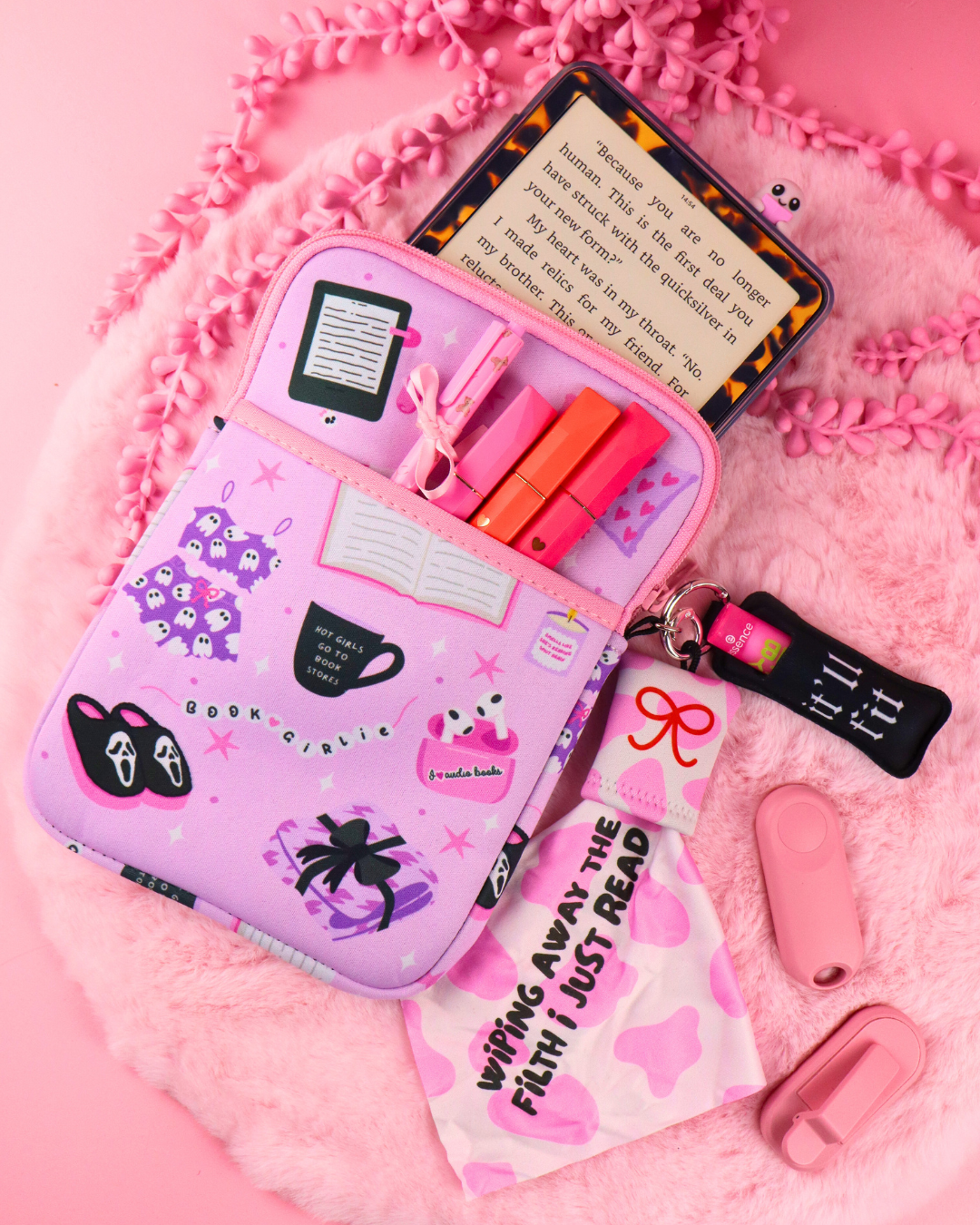 Miessol - Wholesale Book Cover - Cozy Booktok E-reader/Book Sleeve4