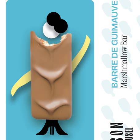 Maison Carrousel - Wholesale Chocolate Bar - Individual bars - Chocolate covered marshmallow