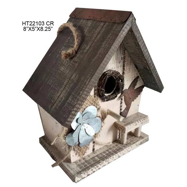 Bird House HT22103 for wholesale by Springer Décor