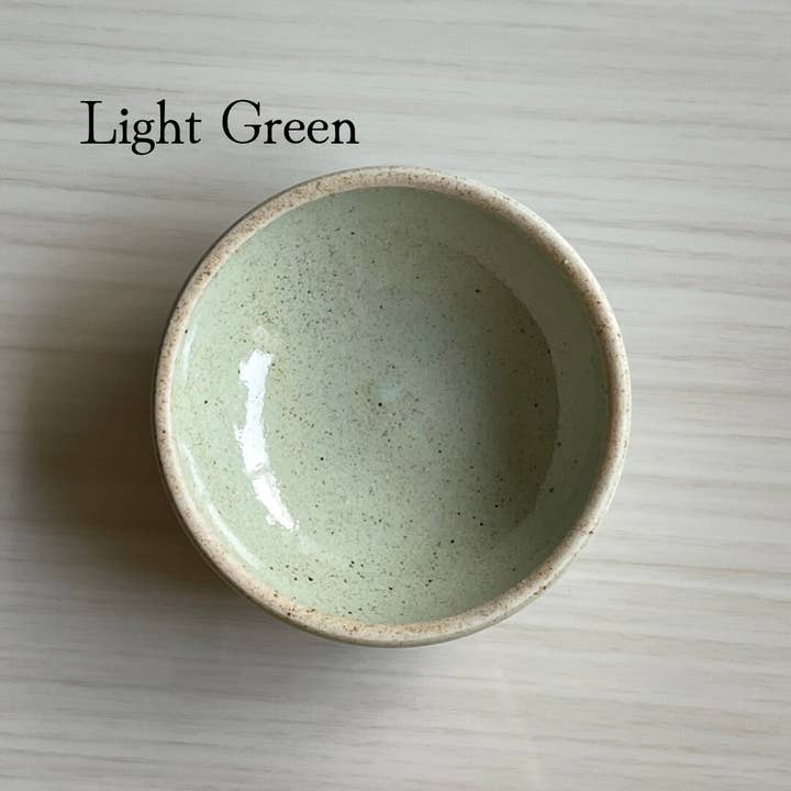 fort & field - Wholesale Condiment/Dip Bowl - Handmade 3" ceramic round mini condiment dishes - 11 colors