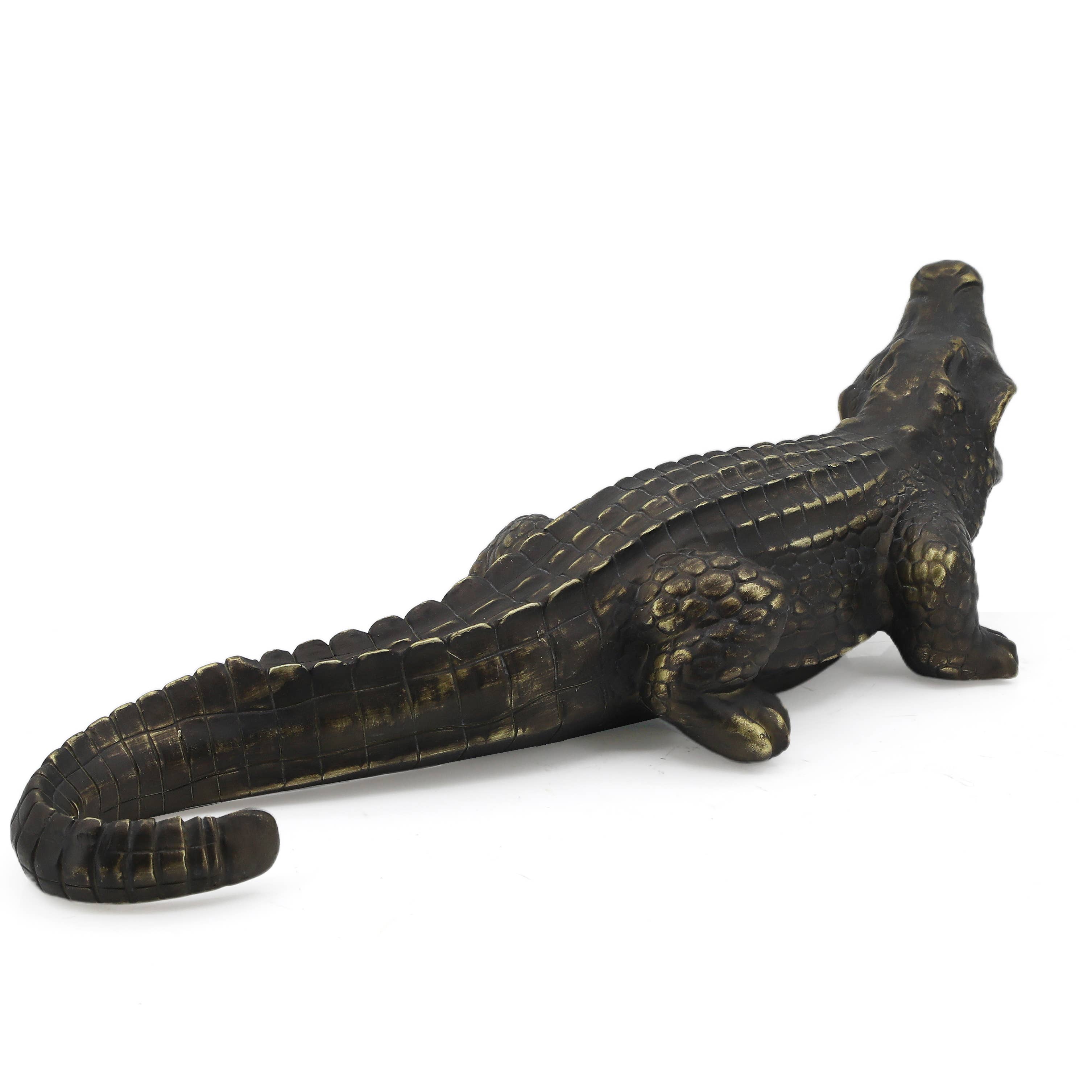 Modern World by Contrast Inc. – Engroshandel Pyntefigur – Stor krokodille1