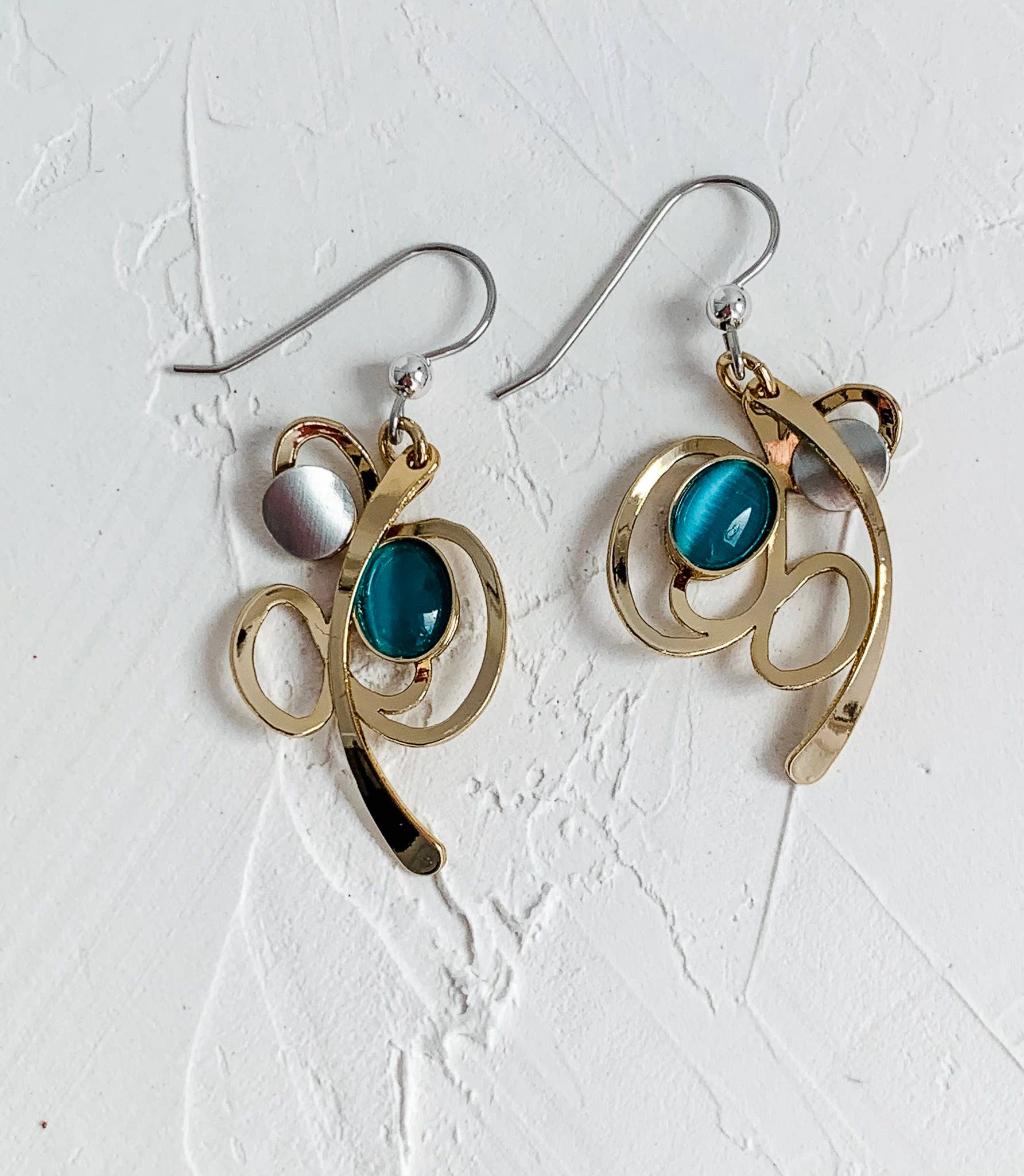 Christophe Poly / Crono Design - Vente Parures de bijoux - Prépack BOUCLES D'OREILLES (DY12P) - 18x Crochets d'Oreilles en Fil & Présentoir Offert7