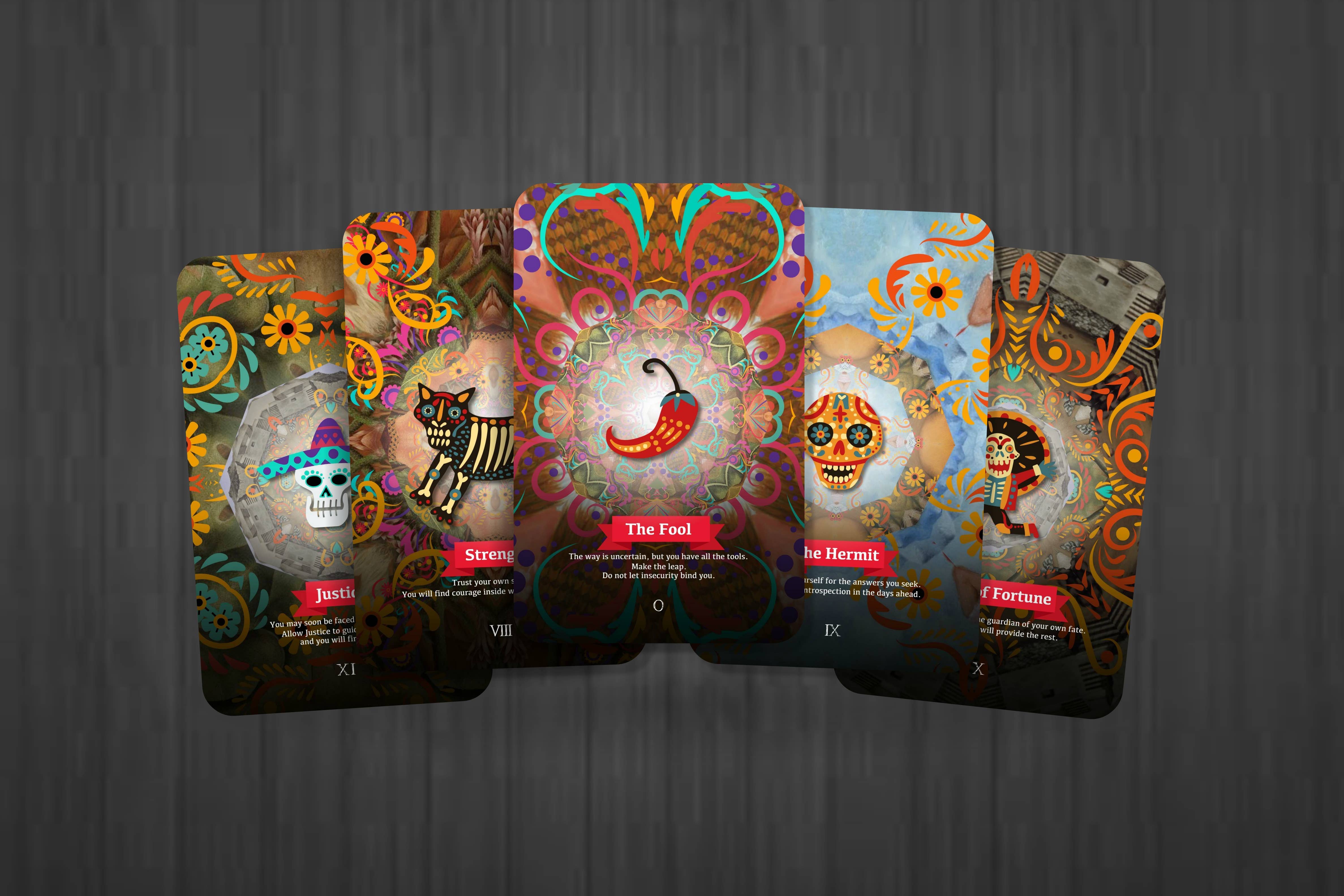 IBIZA TAROT - Wholesale Tarot Cards - Dia De Los Muertos Tarot - Major Arcana (English)2