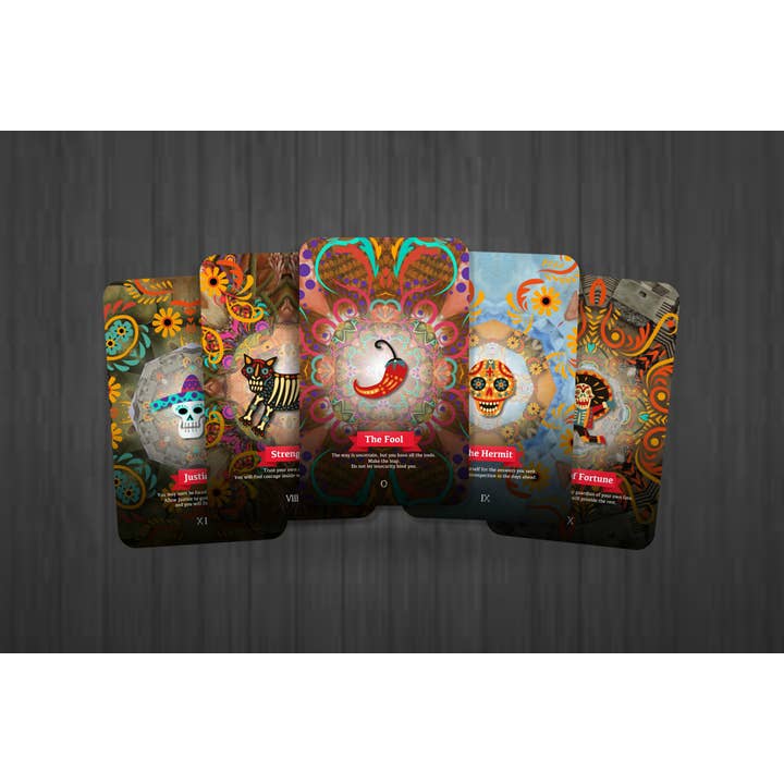 IBIZA TAROT - Wholesale Tarot Cards - Dia De Los Muertos Tarot - Major Arcana (English)2