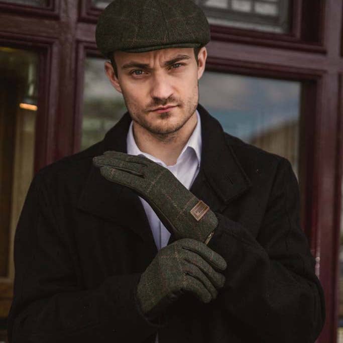 Eurostick - Wholesale Gloves - Unisex - Classic Check Tweed Gloves5