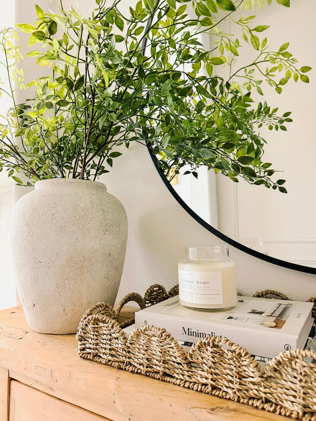 Forget Me Not Candle - Wholesale Jar/filled candle - Welcome Home 22 oz Glass Candle – Sold as a Case Of 34