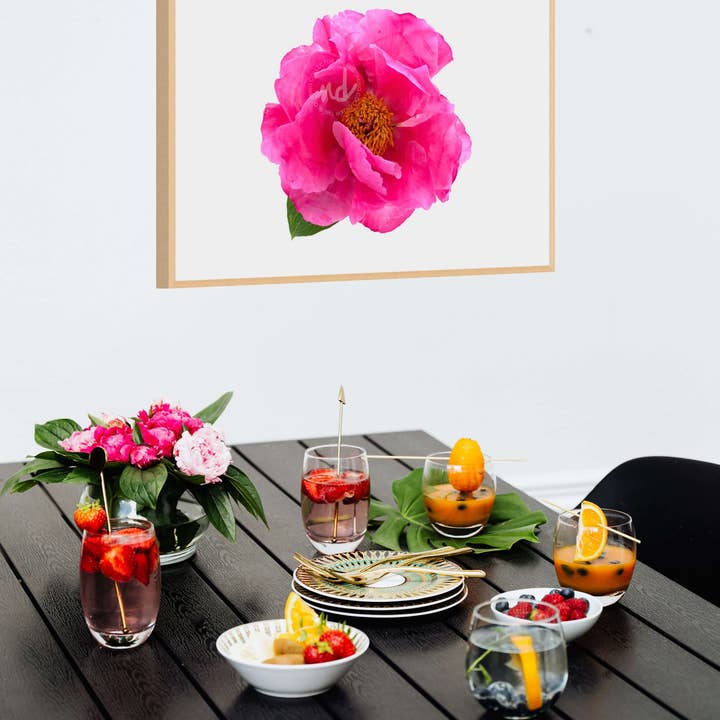 "Huge Crush" Pink Peony for Faire for wholesale by The Blooming Collector