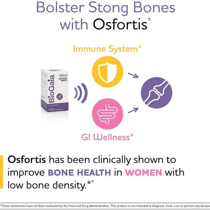 BioGaia USA - Wholesale Oral Supplement/Vitamin - BioGaia Osfortis