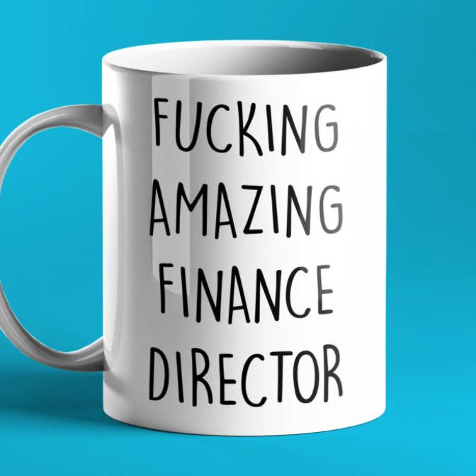 Jävla fantastiska finansdirektör Gift Mugg för wholesale av Prickly Cards