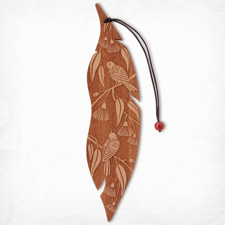 Trä bokmärke, Två fåglar för wholesale av Minatur.art