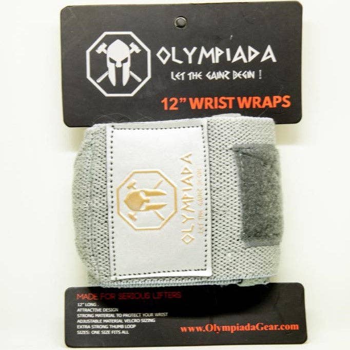 Olympiada Gear - Wholesale Wristband - 12" Finesse Wrist Wraps - "Fit" line - 20 COLOR OPTIONS!18