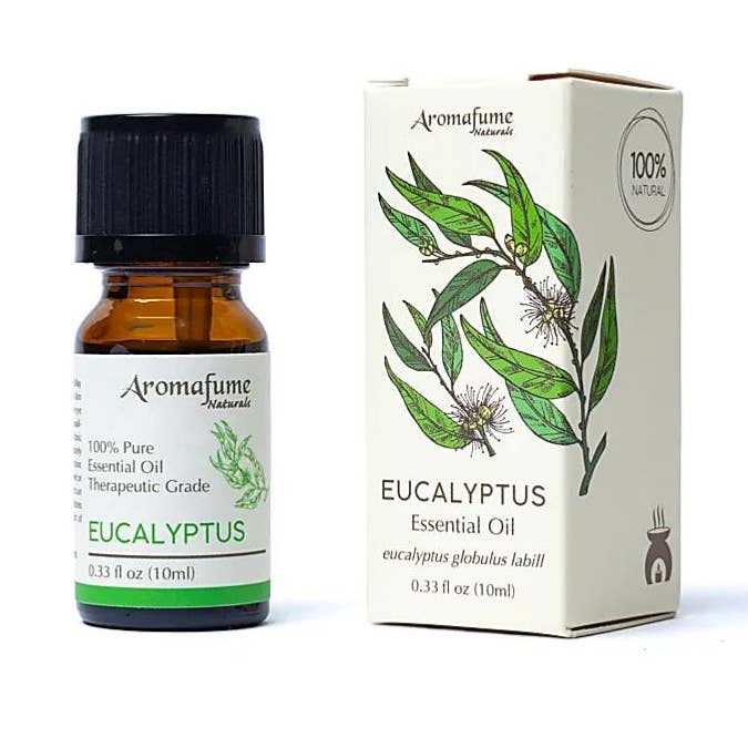 Aromafume Huile Essentielle Eucalyptus 10ml pour la vente par La Boîte à Cailloux
