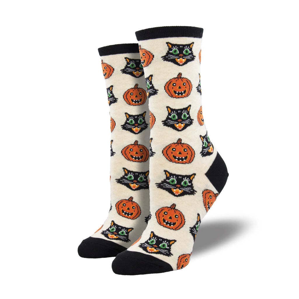 Tourtiwi - Wholesale Socks - Women's - Halloween Funny Jacquard Crew Socks4